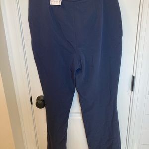 NWT Nine West wide leg size 14 blue dress pants